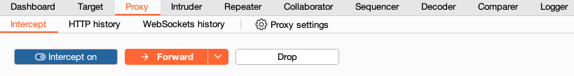 Intercepting HTTP traffic with Burp Proxy - PortSwigger