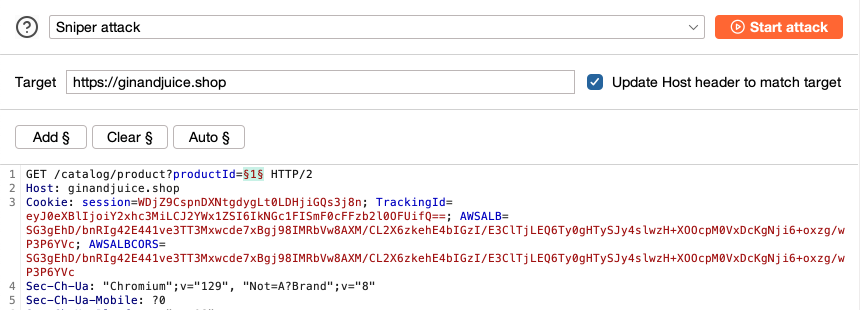 burp suite intruder walkthrough