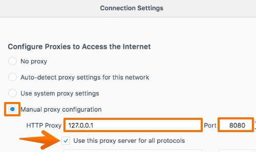 what are the best proxy settings for firefox