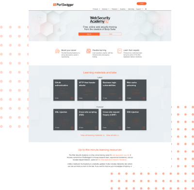 The benefits of working through PortSwigger's Web Security Academy