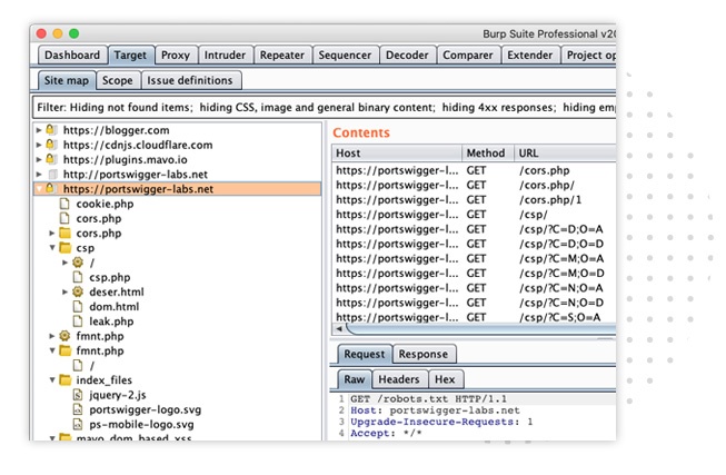 Burp - Web from PortSwigger