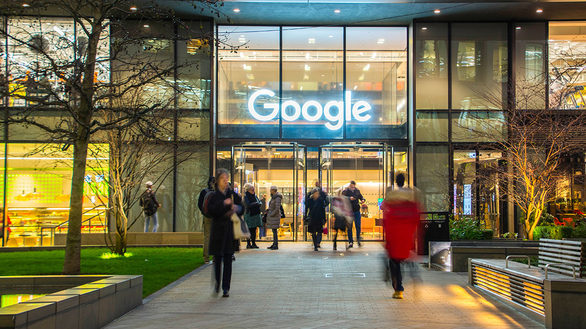 Google office entrance