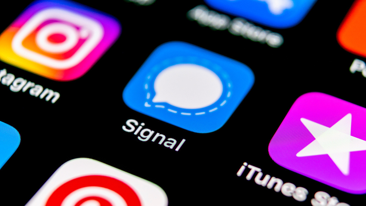 Signal app in the App Store