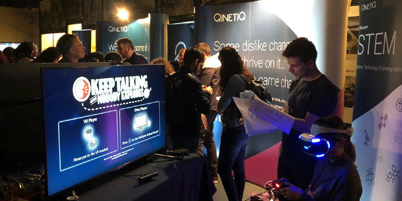 QinetiQ hosted a crossover esports and cybersecurity skills event in London yesterday