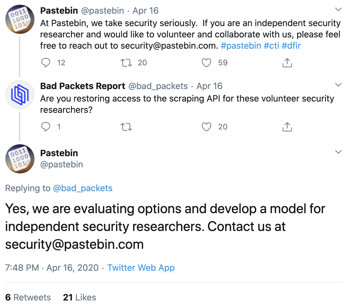 Pastebin hints at new research subscription model after axing scraping