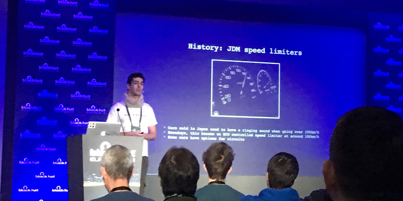 Car hacks at Black Hat Europe 2019