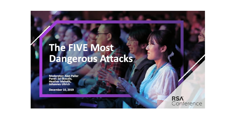 SANS members discussed the top security attack threats at RSA 2019