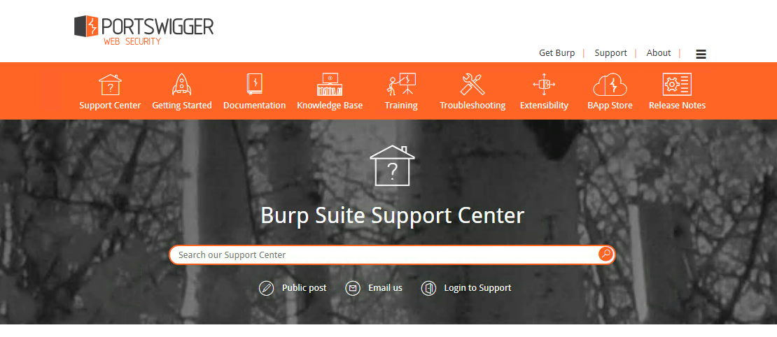 Burp Suite Support Center