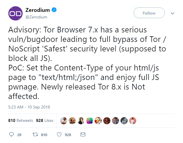 tor broswer not showing images noscript