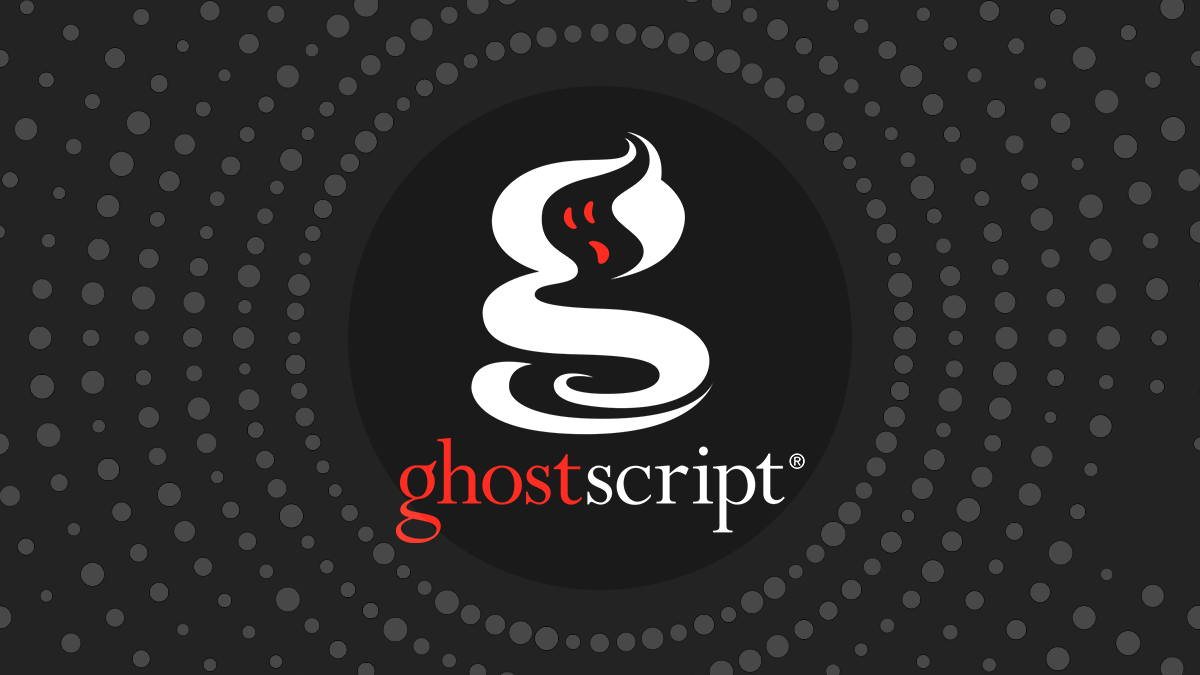 Ghostscript что это. Ghostscript.