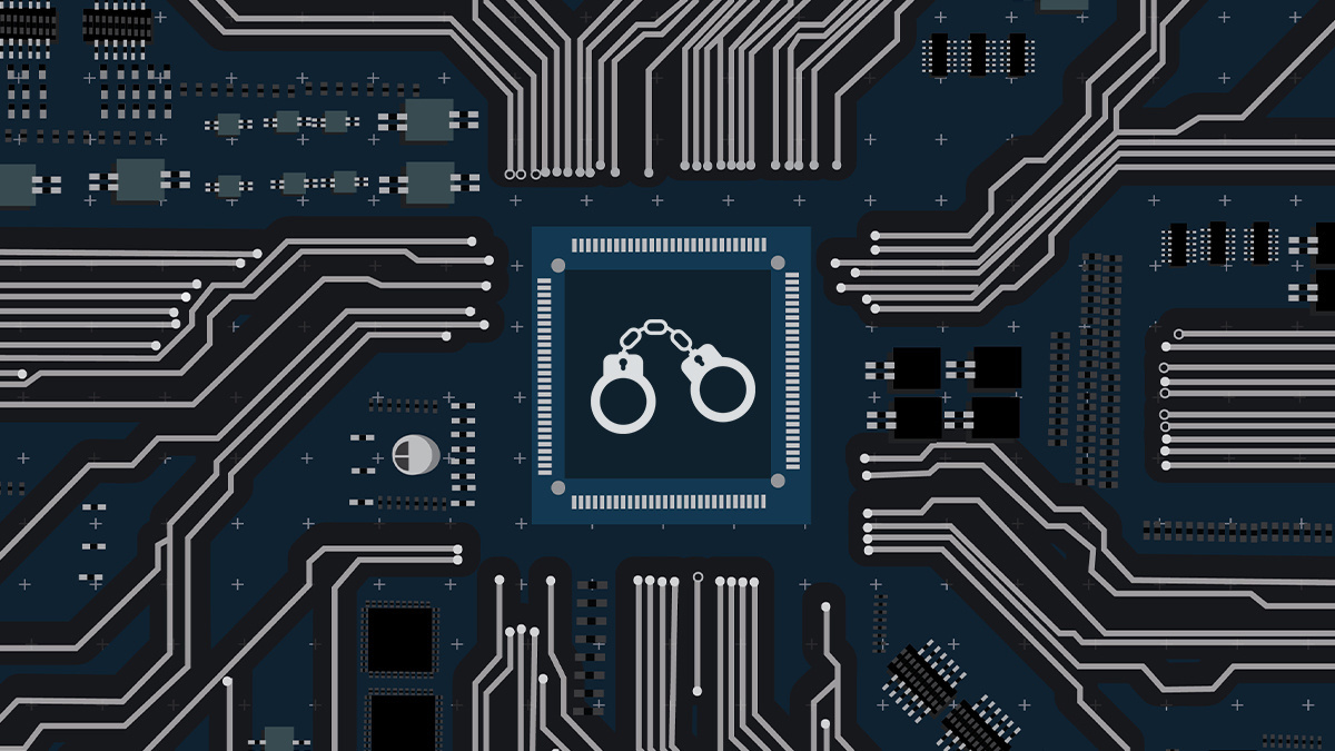 Handcuffs in digital computer network circuits