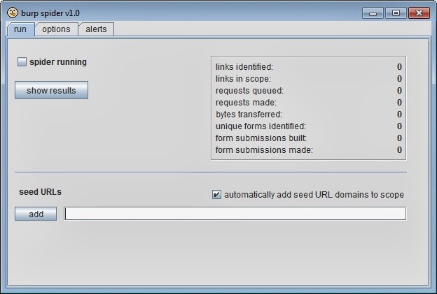 burp suite spider