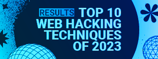 The top 10 web hacking techniques of 2023